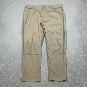 KUHL Konfidant Air Men's Pants 40x30 Tan Stretch Cotton Outdoor Utility